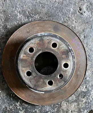 Opel Meriva B Rear brake disc 90575113