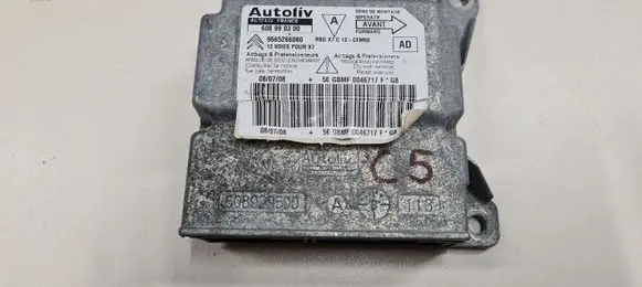 Citroen C5 Airbag control unit/module 608990300 9665266080 608929500