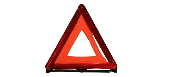 BMW 1 E81 E87 Emergency warning sign 6770096