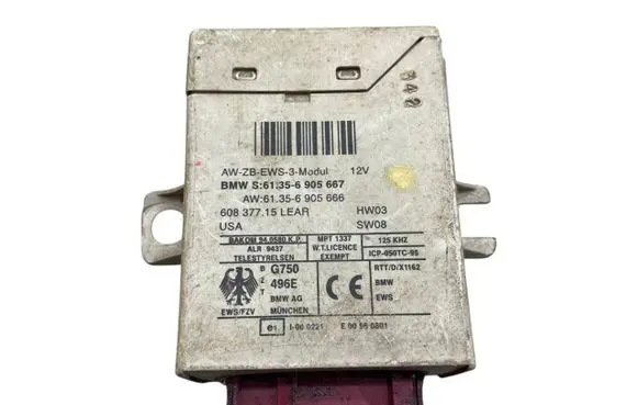 BMW 5 E39 Immobilizer control unit/module 6905667 61356905667 60837715
