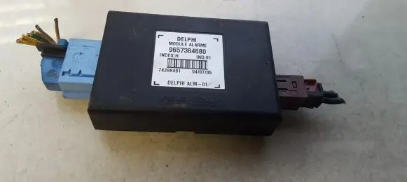 Peugeot 407 Alarm control unit/module 9657384680 74288401