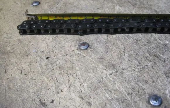 Peugeot 607 Oil pump chain 