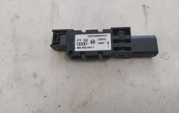 Airbag deployment crash/impact sensor