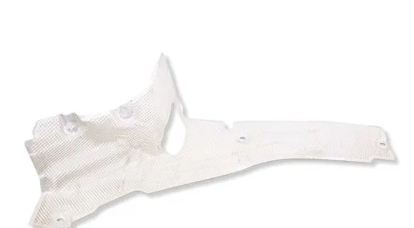 BMW 5 E60 E61 Exhaust heat shield 7897029 51487897029