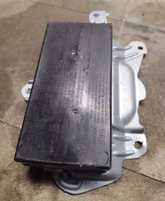 Front door airbag