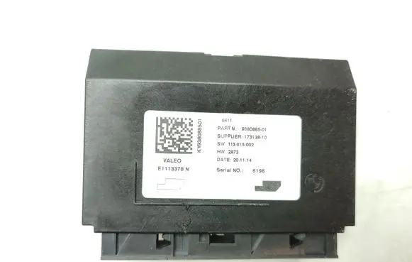 BMW 3 GT F34 Air conditioning/heating control unit 9380885