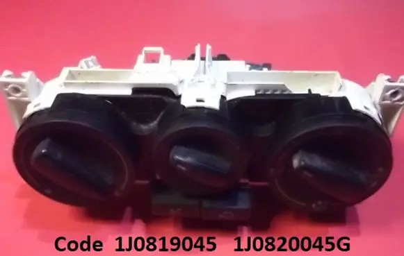 Skoda Octavia Mk1 (1U) Climate control unit 1J0819045 1J0820045G