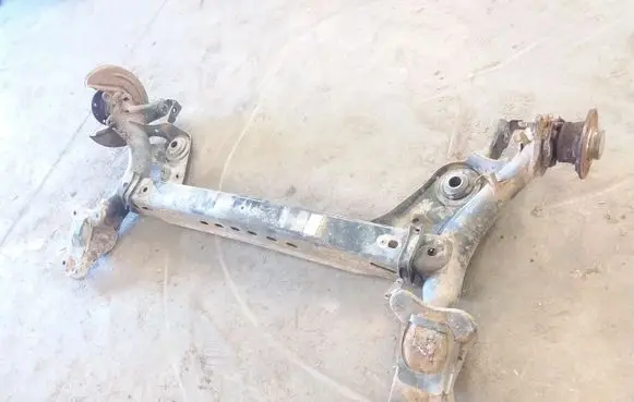 Rear axle beam