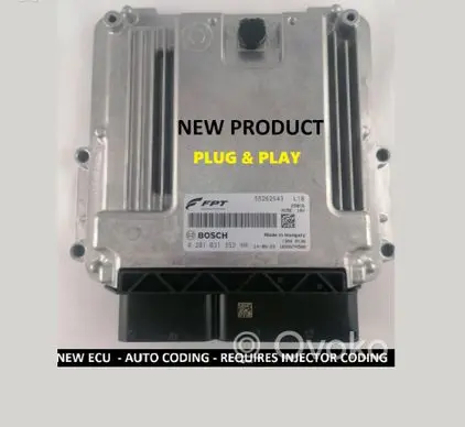 Fiat Ducato Engine control unit/module 55262543 0281031352