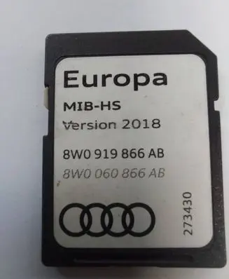 Audi A4 S4 B9 Navigation maps CD/DVD 8W0919866AB