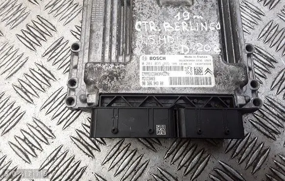 Citroen Berlingo Engine control unit/module 9832694380 0281035365 9818703480