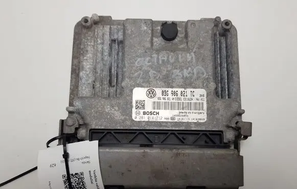 Skoda Superb B6 (3T) Engine control unit/module 03G906021TC 03G906021AN 0281014712