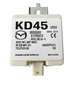 Mazda CX-5 Keyless (KESSY) go control unit/module X1T55072
