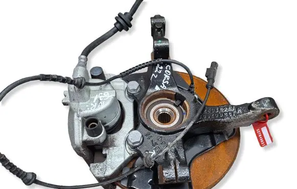 Opel Corsa E Front wheel hub spindle knuckle S27649631