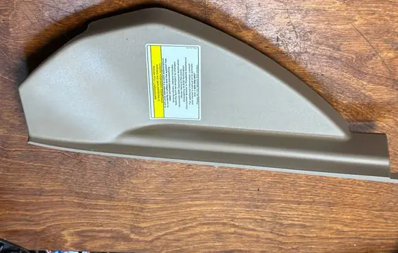 Dashboard side end trim