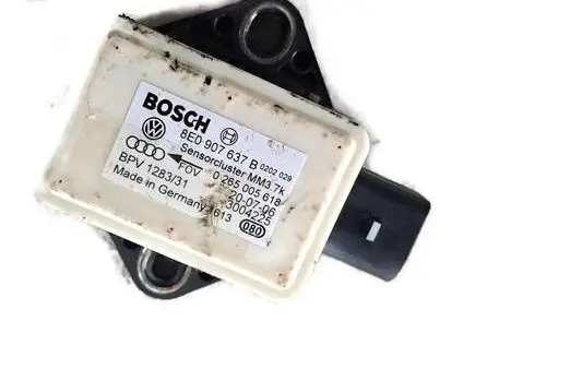 Audi A6 S6 C6 4F ESP acceleration yaw rate sensor 8E0907637B 0265005618