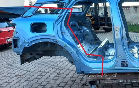 Ford Explorer Rear quarter panel 