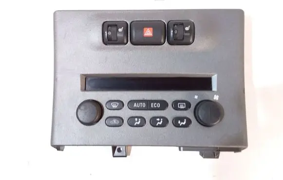 Opel Zafira A Climate control unit 012140985 24439584 330188061