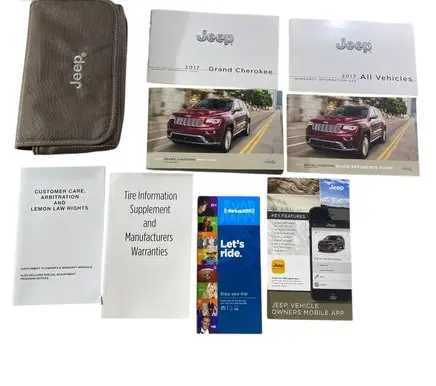 Jeep Grand Cherokee User manual 17WK741926AA 17GENJ026AA 17GENWK026AA