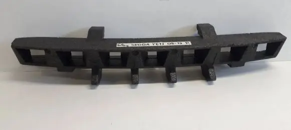 Front bumper foam support bar