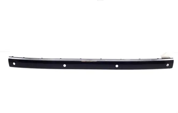 Rear bumper trim bar molding