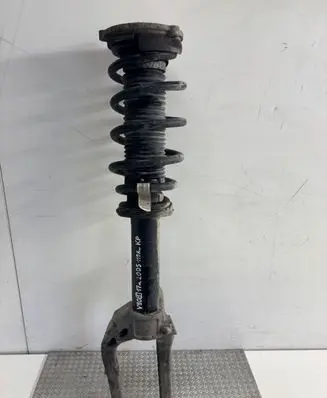 Front shock absorber with coil spring