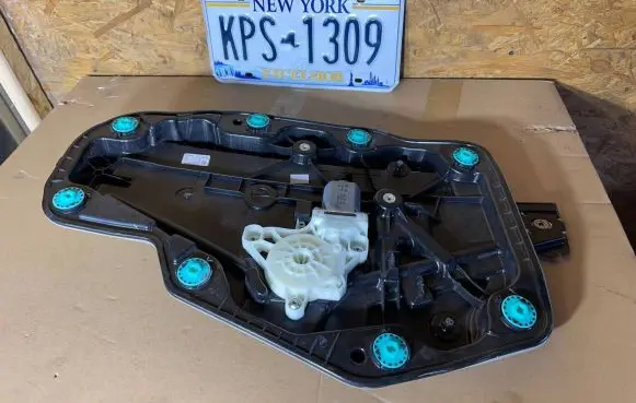 Volkswagen ID.4 Rear door window regulator with motor 11A839402B