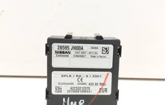 Keyless (KESSY) go control unit/module