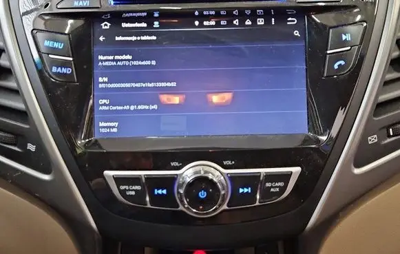 Radio/CD/DVD/GPS head unit