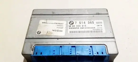 BMW 5 E39 Gearbox control unit/module 7514365 96024915