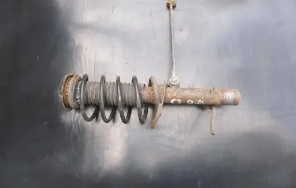 Citroen C3 Picasso Front shock absorber with coil spring 1314
