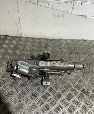 Steering wheel axle set