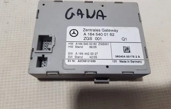 Mercedes-Benz ML W164 Gateway control module 1645400162DDDS A1645400162