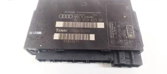 Audi A4 S4 B7 8E 8H Comfort/convenience module 8E0959433BP