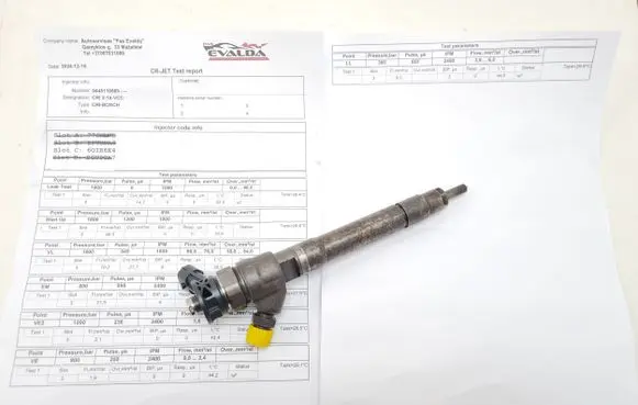 Renault Trafic III (X82) Fuel injector 0445110569