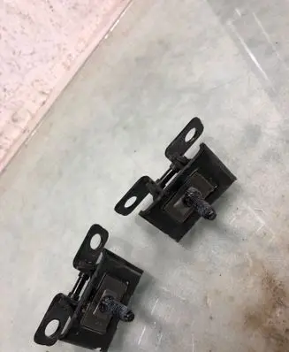Opel Astra L Loading door hinge set 9843671480