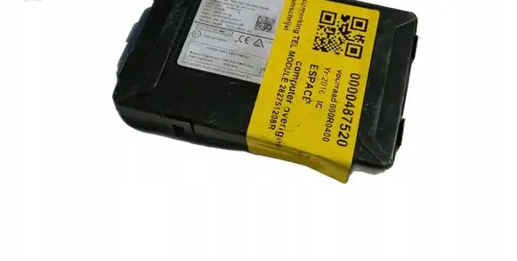 Renault Espace I Engine ECU kit and lock set 282751208R