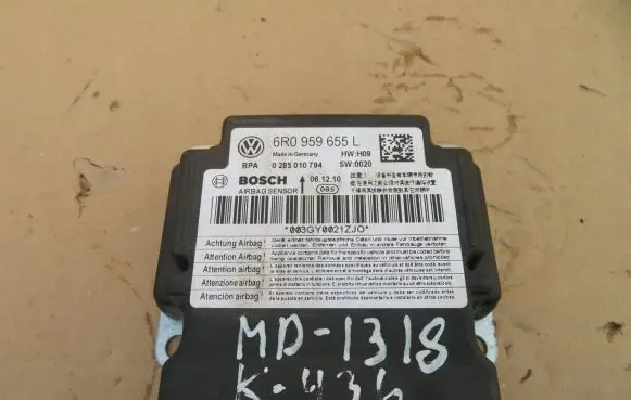 Volkswagen Polo V 6R Airbag control unit/module 6R0959655L