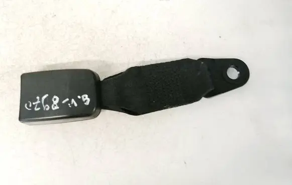 Middle seatbelt buckle (rear)