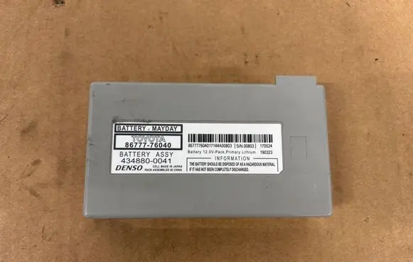 Toyota Mirai Battery control module 8677776040 4348800041