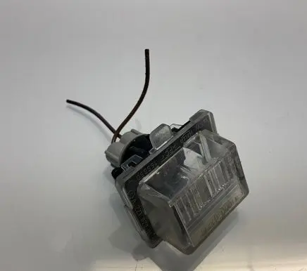 Number plate light