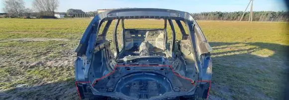 Ford Mondeo MK V Rear bodywork LAK.ND