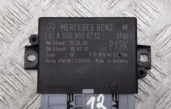 Mercedes-Benz GLE AMG (W166 - C292) Parking PDC control unit/module A0009006713