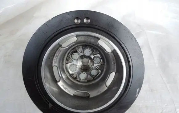 Opel Corsa F Crankshaft pulley 9834309980