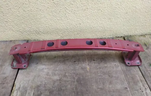 Rear bumper support beam