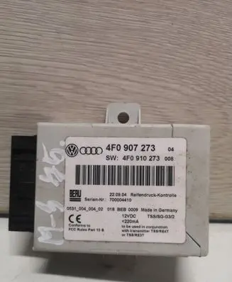 Audi A6 S6 C6 4F Tire pressure control unit 4F0907273 700004410 4F0910273