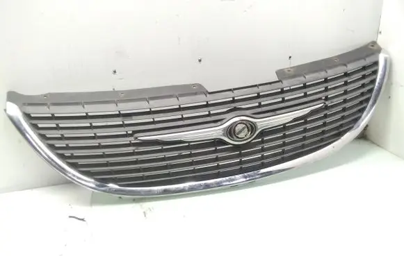 Chrysler Voyager Front bumper upper radiator grill 4857522AA