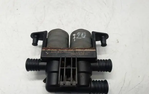 Coolant heater control valve