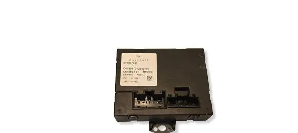 Maserati Ghibli Tailgate/trunk control unit/module 670037049