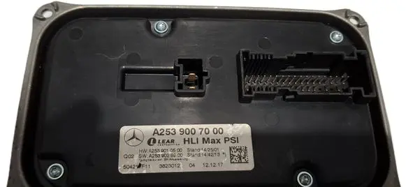 Mercedes-Benz GLC X253 C253 LED ballast control module A2539007000 A2539010500 A2539028900